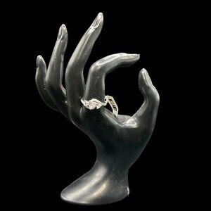 Sterling Silver Triple Heart Ring